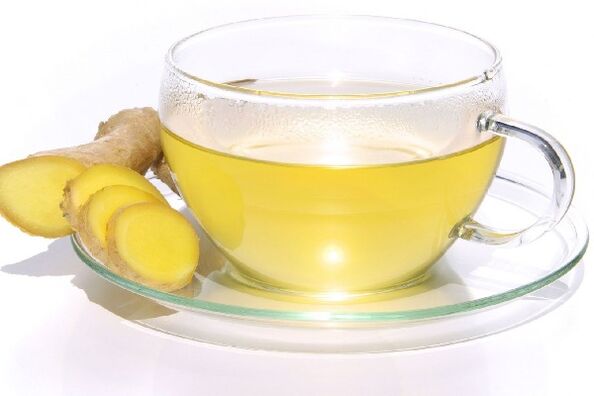 Té de jengibre